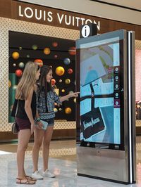 Shopping Mall indoor virtual kiosk