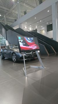 virtual touch kiosk car configurator